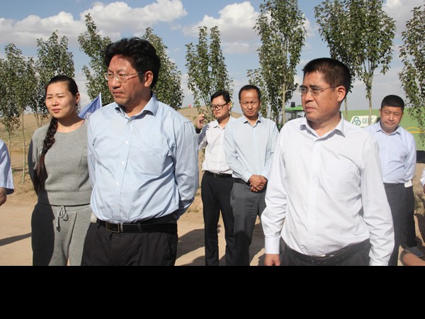 國家林草局、國開行、農(nóng)發(fā)行調(diào)研甘肅建投新能源科技股份有限公司