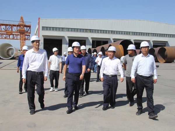 國家能源集團(tuán)甘肅電力有限公司、國家能 源集團(tuán)聯(lián)合動力技術(shù)有限公司、重慶機(jī)電 股份有限公司考察組一行調(diào)研新能源公司