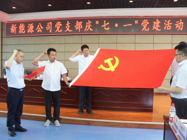 新能源公司黨支部開展慶“七一”黨建活動(dòng)