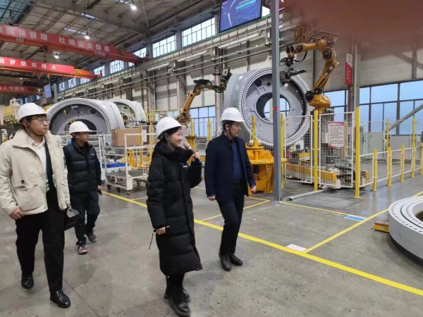 甘肅建投新能源公司董事長趙琰森一行赴  華電重工、三一重能進行業(yè)務(wù)洽談