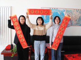 “提筆繪福，情滿萬家” ——新能源公司開展“送萬福、進(jìn)萬家”活動